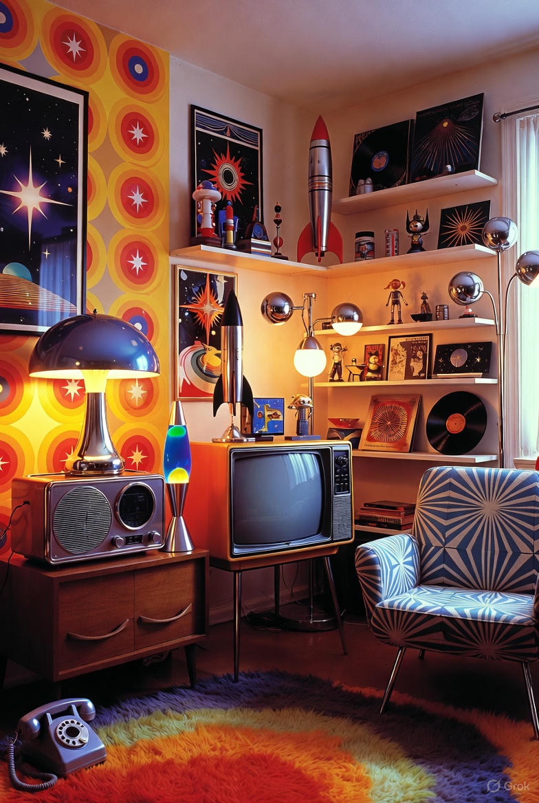 Welcome to AtomicKitsch: Igniting Your Retro-Futuristic Home!