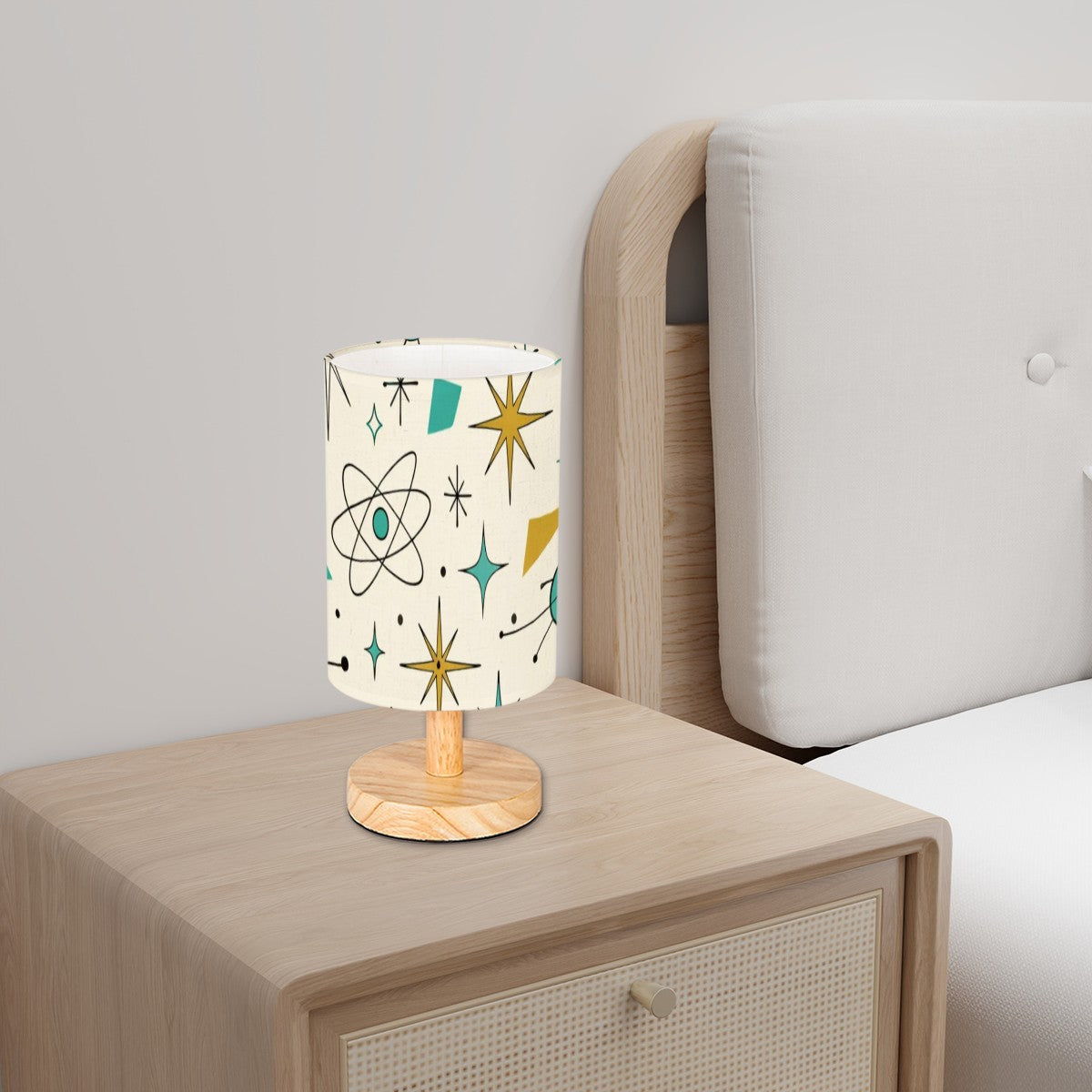 Atomic Stardust Mid-Century Table Lamp - Light Up Your Retro World!