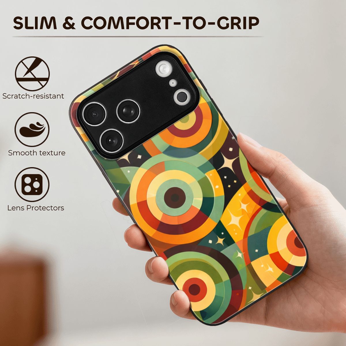 iPhone 17 Pro Max Glass Phone Case