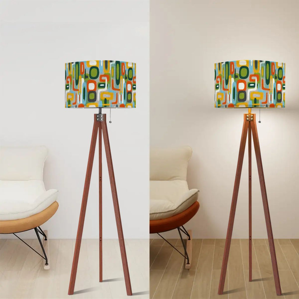 Mod Geo-Link Tripod Floor Lamp | Made in USA | Smart LED & Remote