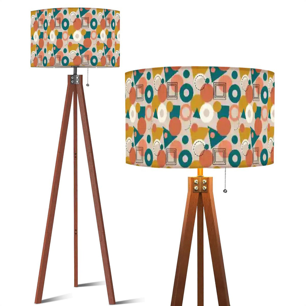 Mod Pop Geometric Tripod Floor Lamp | Made in USA | Smart LED & Remote